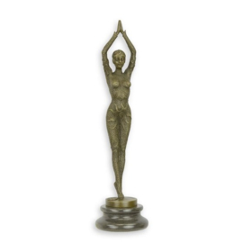 Bronzen beeld Genaamd zeester