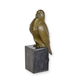 Bronzen Beeld van een Duif – Symbool van Vrede en Schoonheid