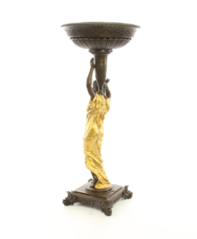 Prachtige bronzen verguld beeld
