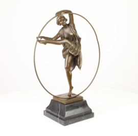 Brons beeld Georgische dans