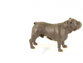 BRONZEN BEELDJE VAN EEN ENGELSE BULLDOG