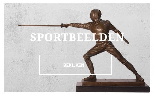 bronzen sportbeelden