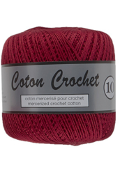 Coton Crochet 10 - Rood 042
