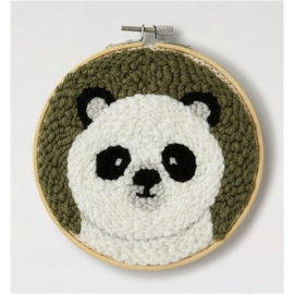 Punch needle pakket Panda - DMC