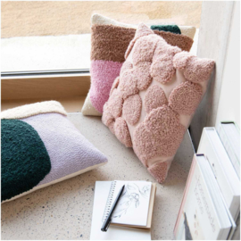 Rico Design Punch Needle Kit - Pillow - Dots Pink