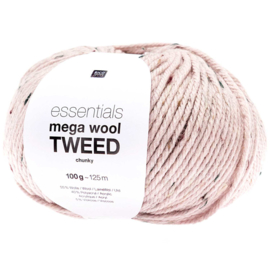 Mega Wool Chunky Tweed - Powder