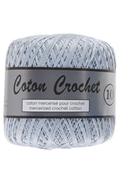 Coton Crochet 10 - Licht Blauw 011