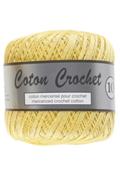 Coton Crochet 10 - Licht Geel 510