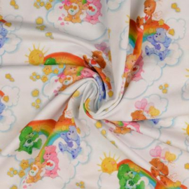 Troetelbeertjes (Care Bears white) - per 50cm