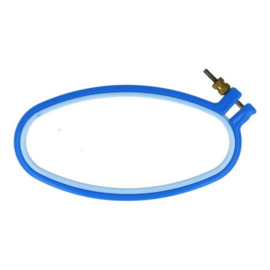 Plastic hoop oval