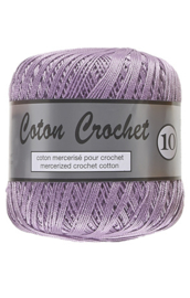 Coton Crochet 10 - Licht Paars 082
