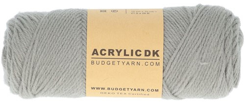 BudgetYarn Acrylic DK - Shark Grey 096