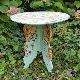 Indonesian painted table