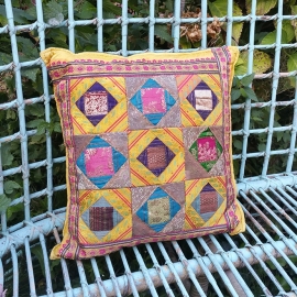 Bohemian pillow - Yellow