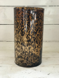 Leopard vase