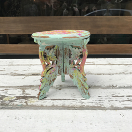 Indonesian painted table small