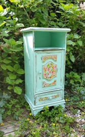 Ibiza small cabinet sea green / blue