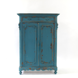 Turquoise cabinet