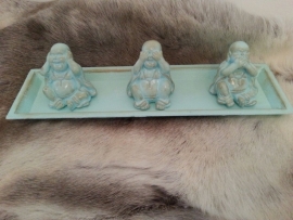 Horen, Zien, Zwijgen - Buddha set 3 st.