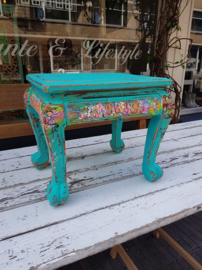 Turquoise table
