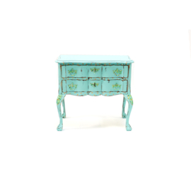 Turquoise cabinet