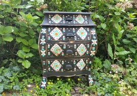 Ibiza black cabinet