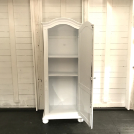 Narrow white closet