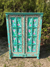 Cabinet turquoise