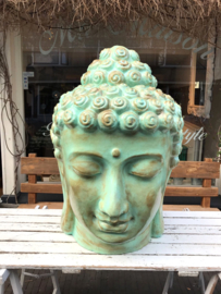 Large turquoise Buddha head