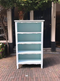 Hand-painted cabinet turquoise