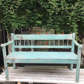 Turquoise stool