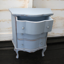 Small blue cabinet