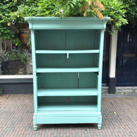 Turquoise open kast