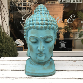 Turquoise buddha head