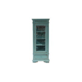 Display case turquoise