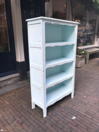 Hand-painted cabinet turquoise