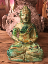 Buddha turquoise gold