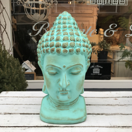 Turquoise buddha head