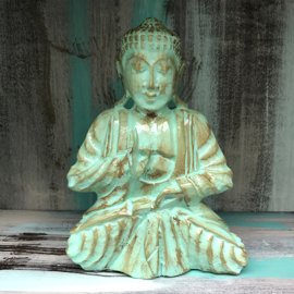 Buddha Goud/Turquoise