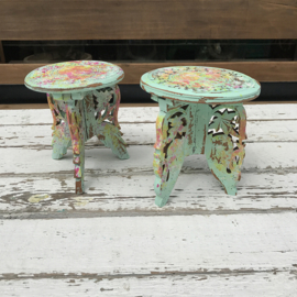 Indonesian painted table small