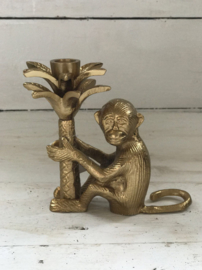 Candle holder monkey