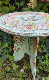 Indonesian painted table - Large