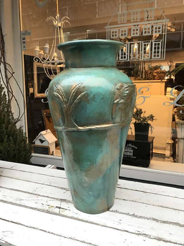 Turquoise vaas | Verkochte artikelen | Ma Maison &