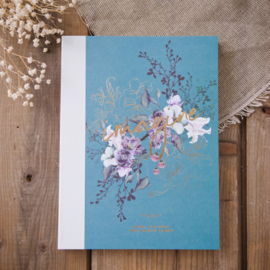 Opschrijfboekje Jewel Flower - Papaya Art 