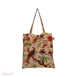 Tote bag/ tas paradise ecru - Imbarro