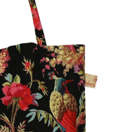 Tote bag/ tas paradise zwart  - Imbarro