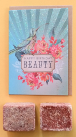Geurblokjes & verjaardagskaart 