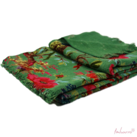 Plaid paradise groen - Imbarro
