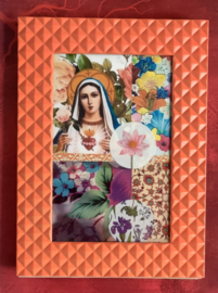Marialijstje oranje - selfmade