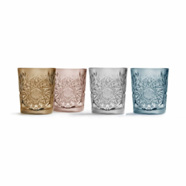 Green Libbey Hobstar drinkglazen - set van 6